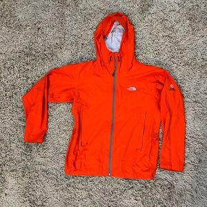 North Face Men’s Summit Series HyVent 2.5L Red Hooded Zip Up Jacket - Size XL